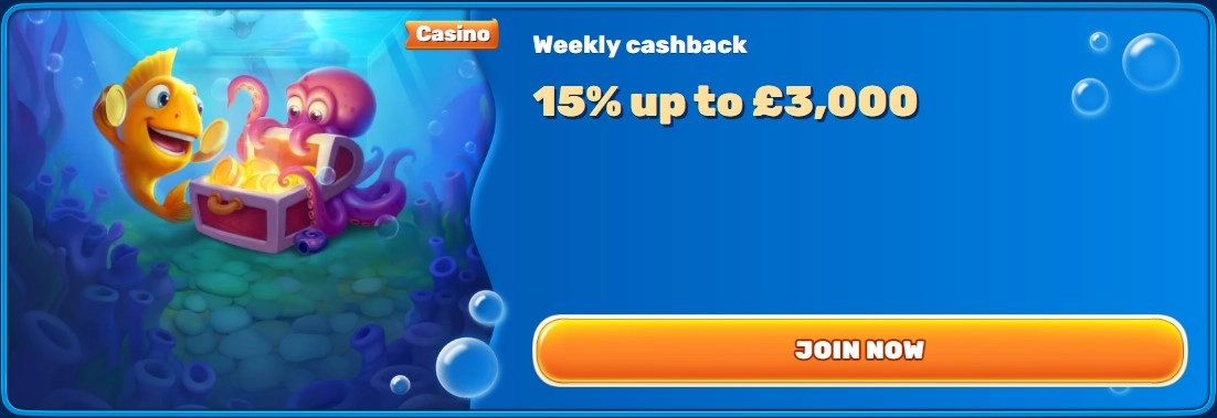 Weekly Cashback